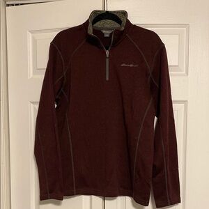 EDDIE BAUER. Men’s quarter zip.